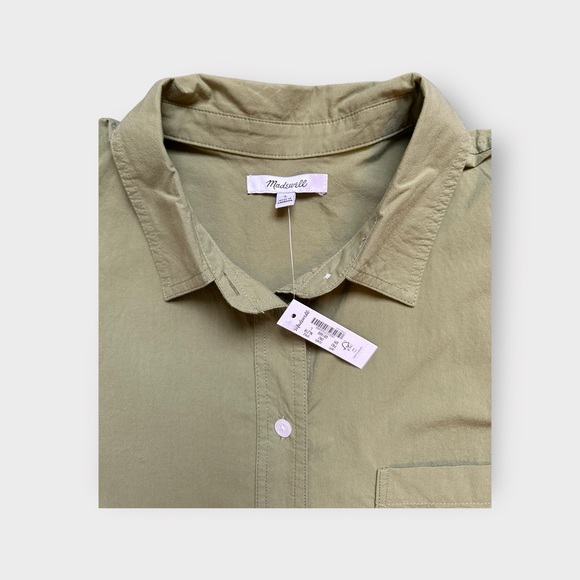 Madewell Signature Poplin Short-Sleeve Button-down shirt - Picture 7 of 7